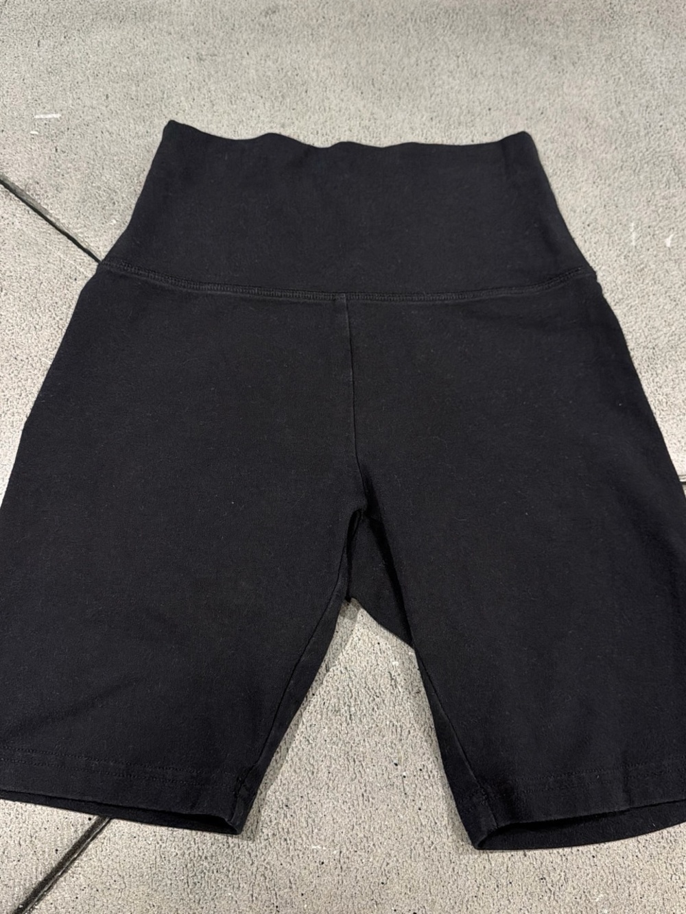 Offline by Aerie High-Rise Black Bike Shorts